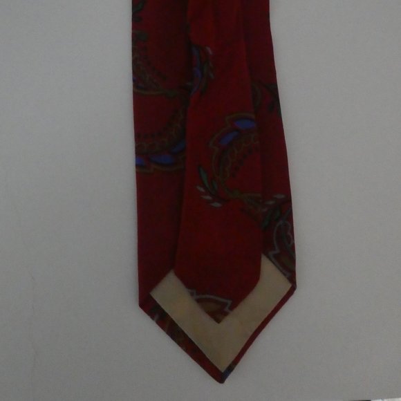 MOORE'S | 100% Silk | Necktie - Picture 3 of 5